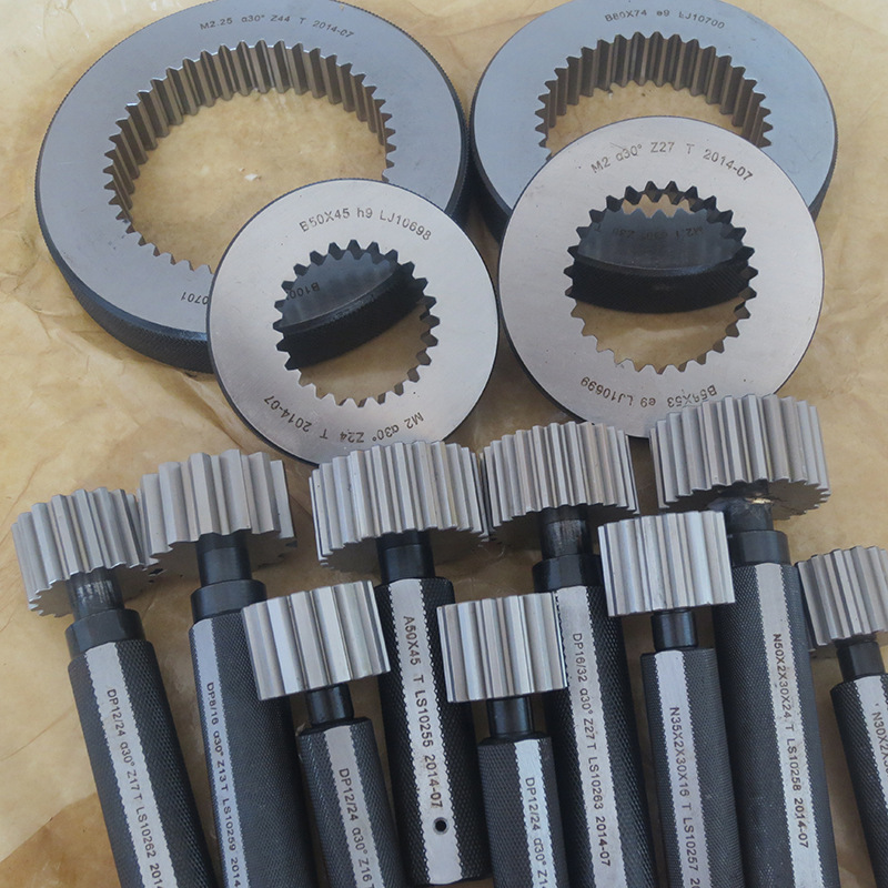 Spline plug medidor