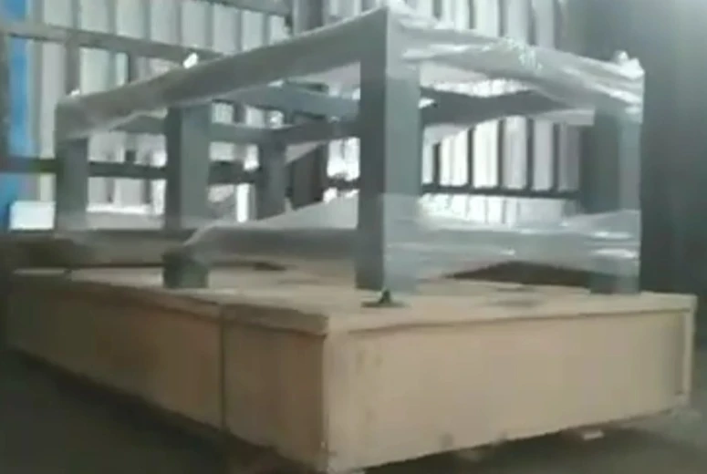 Enviar a plataforma de granito e o suporte